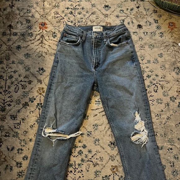 AGOLDE wilder ripped leg jeans - Picture 2 of 7